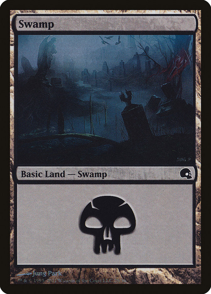 Swamp (29) [Premium Deck Series: Graveborn] | Dragon's Lair Comics and Fantasy Houston TX