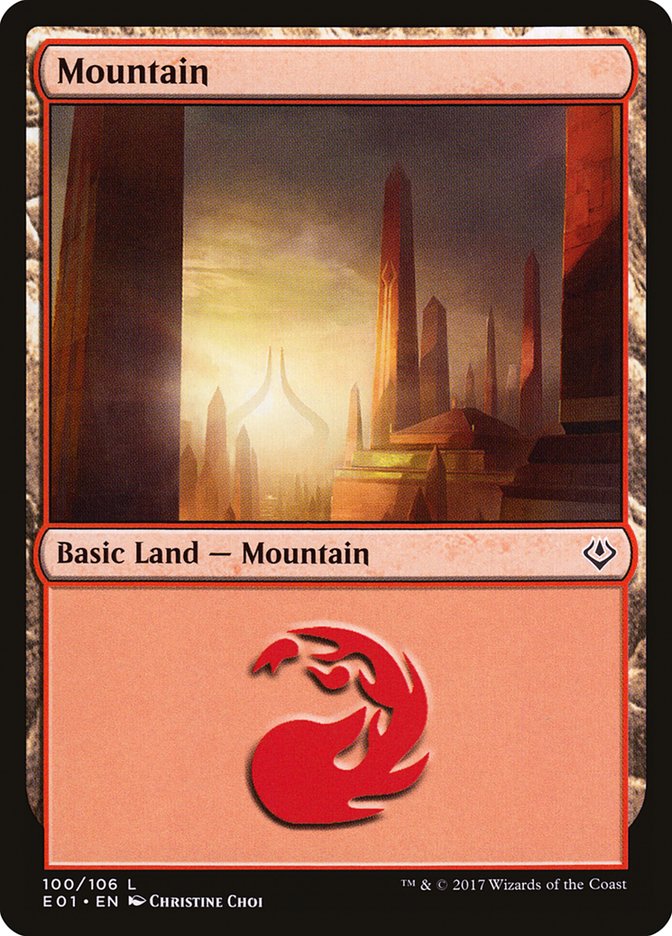 Mountain (100) [Archenemy: Nicol Bolas] | Dragon's Lair Comics and Fantasy Houston TX