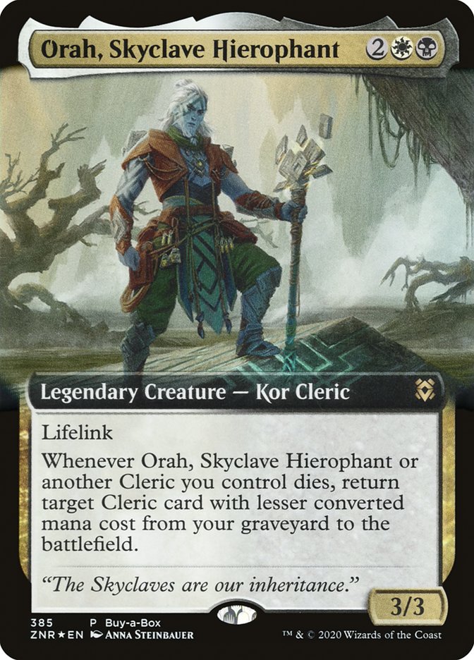 Orah, Skyclave Hierophant (Buy-A-Box) [Zendikar Rising] | Dragon's Lair Comics and Fantasy Houston TX