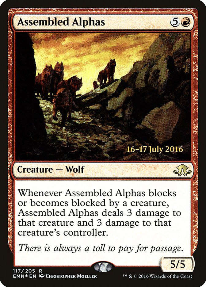 Assembled Alphas [Eldritch Moon Prerelease Promos] | Dragon's Lair Comics and Fantasy Houston TX