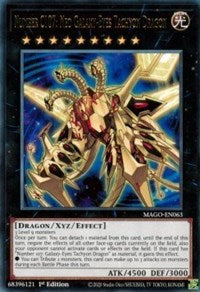 Number C107: Neo Galaxy-Eyes Tachyon Dragon [MAGO-EN063] Rare | Dragon's Lair Comics and Fantasy Houston TX