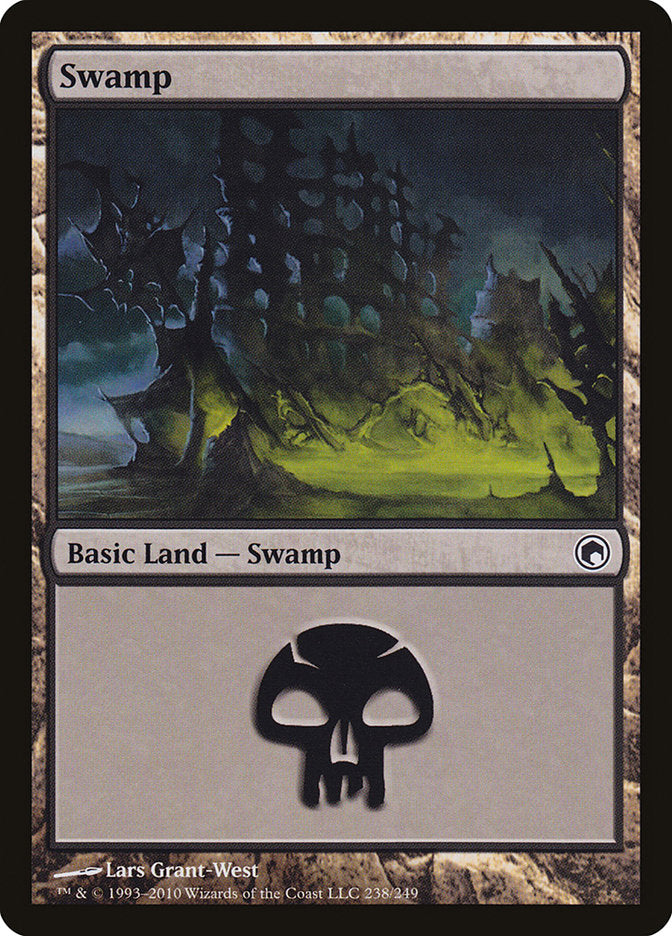 Swamp (238) [Scars of Mirrodin] | Dragon's Lair Comics and Fantasy Houston TX