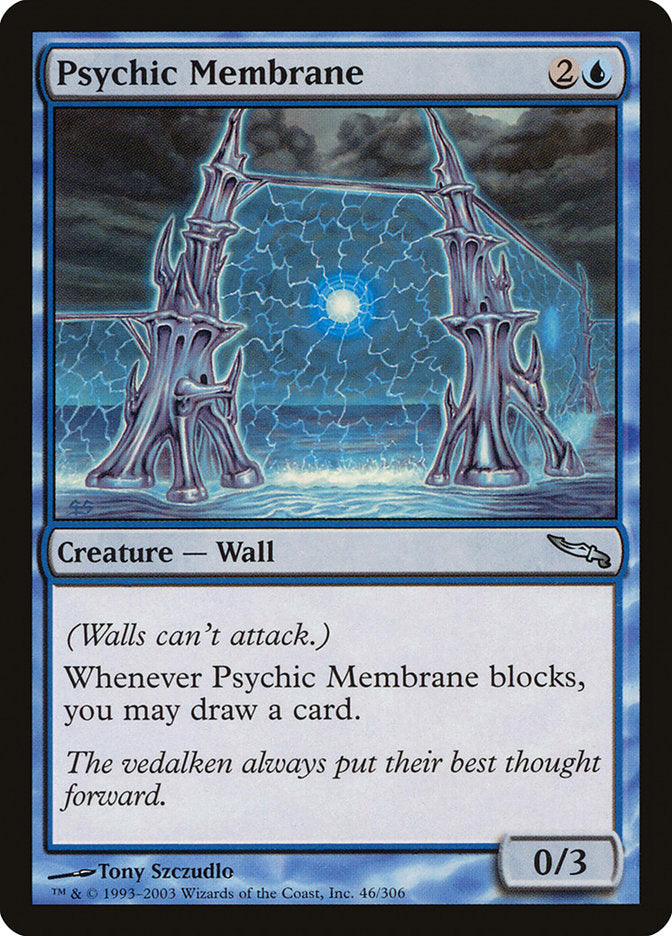 Psychic Membrane [Mirrodin] | Dragon's Lair Comics and Fantasy Houston TX