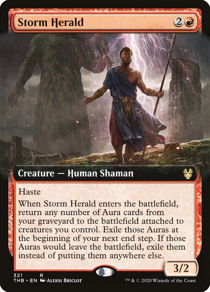 Storm Herald (Extended Art) [Theros Beyond Death] | Dragon's Lair Comics and Fantasy Houston TX