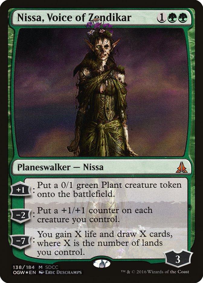 Nissa, Voice of Zendikar [San Diego Comic-Con 2016] | Dragon's Lair Comics and Fantasy Houston TX