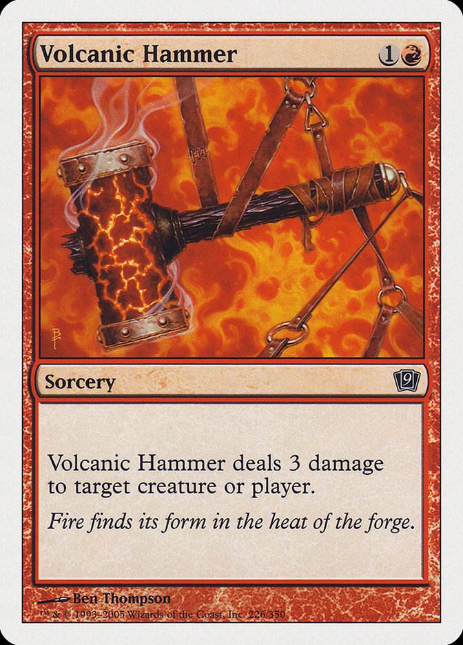 Volcanic Hammer [Ninth Edition] | Dragon's Lair Comics and Fantasy Houston TX