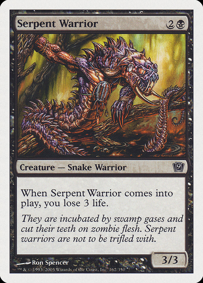 Serpent Warrior [Ninth Edition] | Dragon's Lair Comics and Fantasy Houston TX