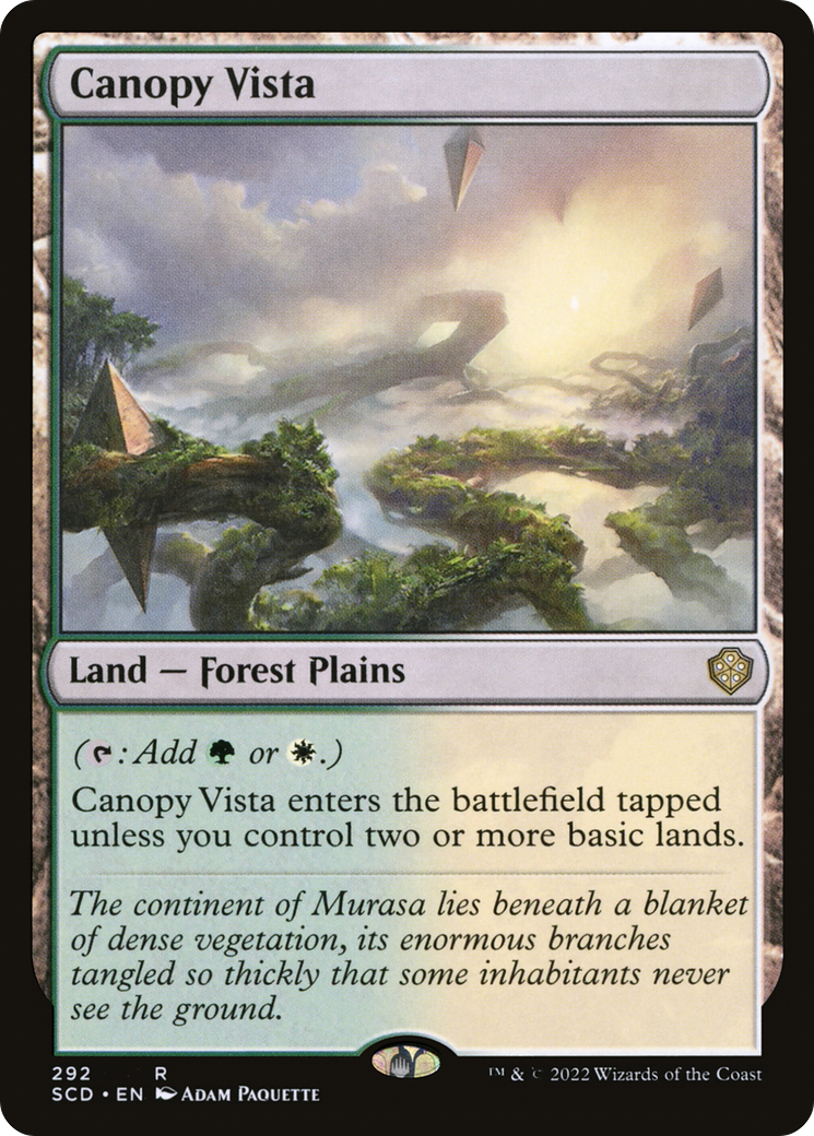 Canopy Vista [Starter Commander Decks] | Dragon's Lair Comics and Fantasy Houston TX