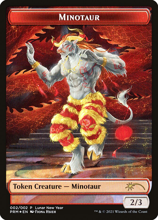 Minotaur Token [Year of the Ox 2021] | Dragon's Lair Comics and Fantasy Houston TX