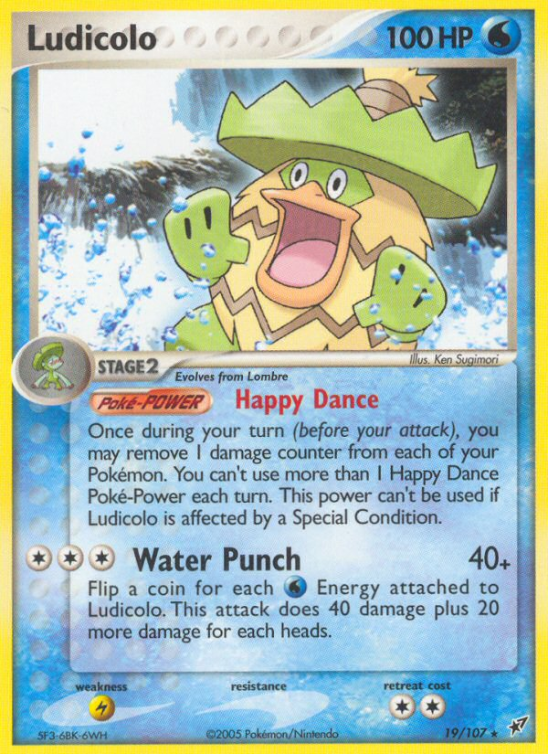 Ludicolo (19/107) [EX: Deoxys] | Dragon's Lair Comics and Fantasy Houston TX