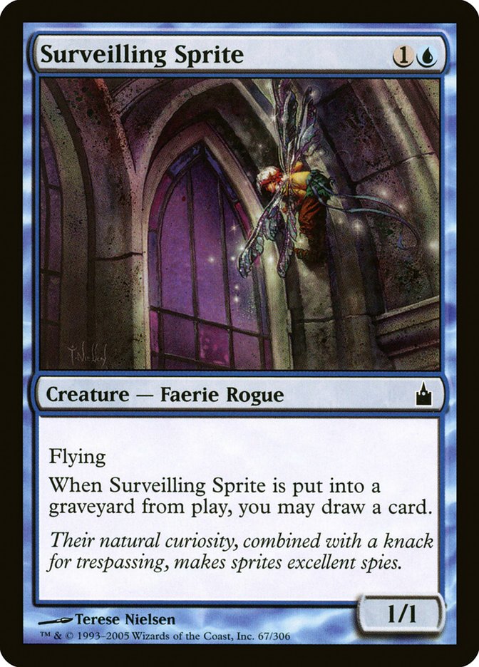 Surveilling Sprite [Ravnica: City of Guilds] | Dragon's Lair Comics and Fantasy Houston TX