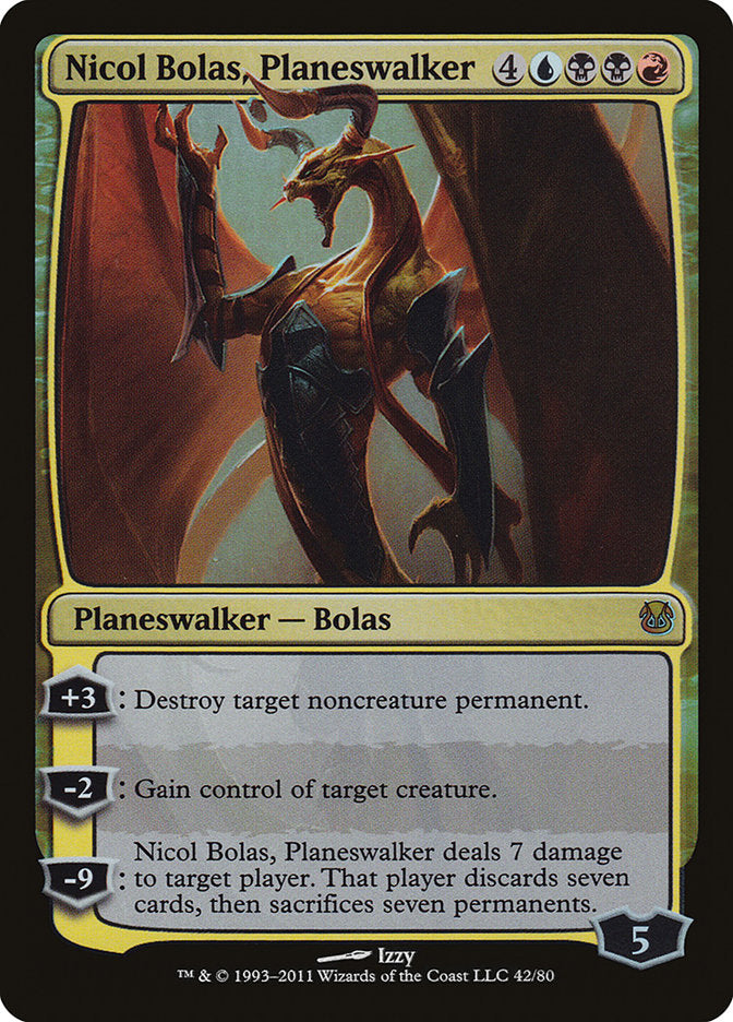 Nicol Bolas, Planeswalker [Duel Decks: Ajani vs. Nicol Bolas] | Dragon's Lair Comics and Fantasy Houston TX