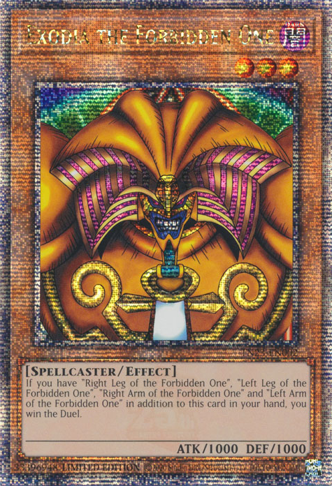 Exodia the Forbidden One [TN23-EN002] Quarter Century Secret Rare | Dragon's Lair Comics and Fantasy Houston TX