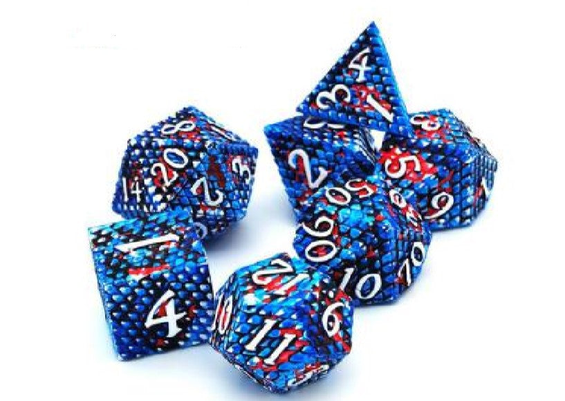 Game Habit January Memories Poly 7 Dice Set | Dragon's Lair Comics and Fantasy Houston TX