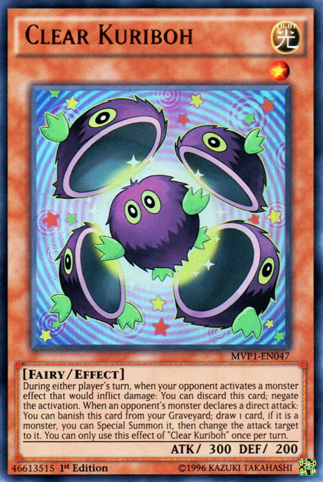 Clear Kuriboh [MVP1-EN047] Ultra Rare | Dragon's Lair Comics and Fantasy Houston TX