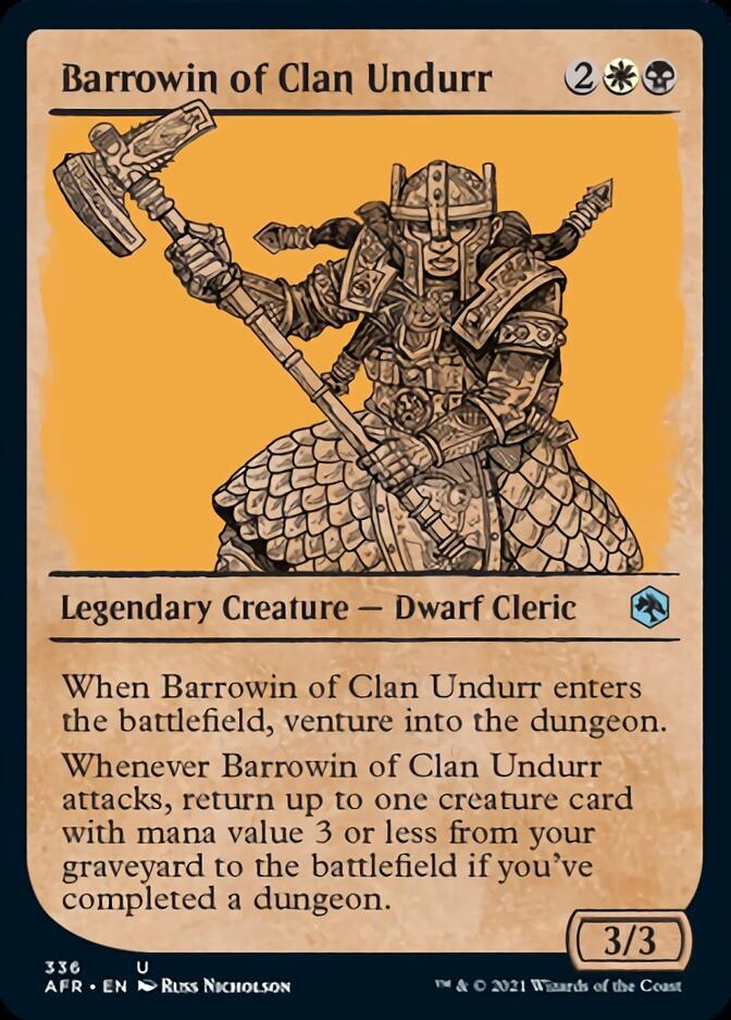 Barrowin of Clan Undurr (Showcase) [Dungeons & Dragons: Adventures in the Forgotten Realms] | Dragon's Lair Comics and Fantasy Houston TX