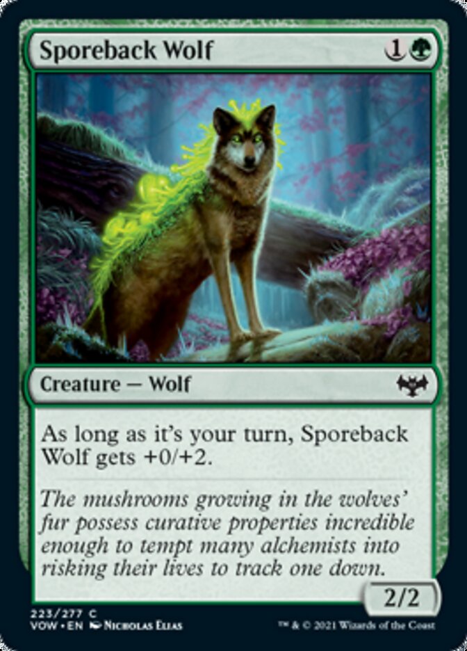 Sporeback Wolf [Innistrad: Crimson Vow] | Dragon's Lair Comics and Fantasy Houston TX