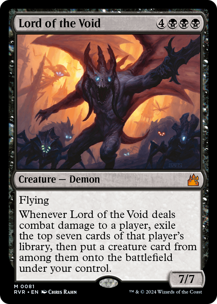 Lord of the Void [Ravnica Remastered] | Dragon's Lair Comics and Fantasy Houston TX