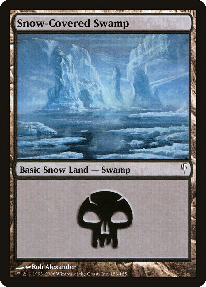 Snow-Covered Swamp [Coldsnap] | Dragon's Lair Comics and Fantasy Houston TX