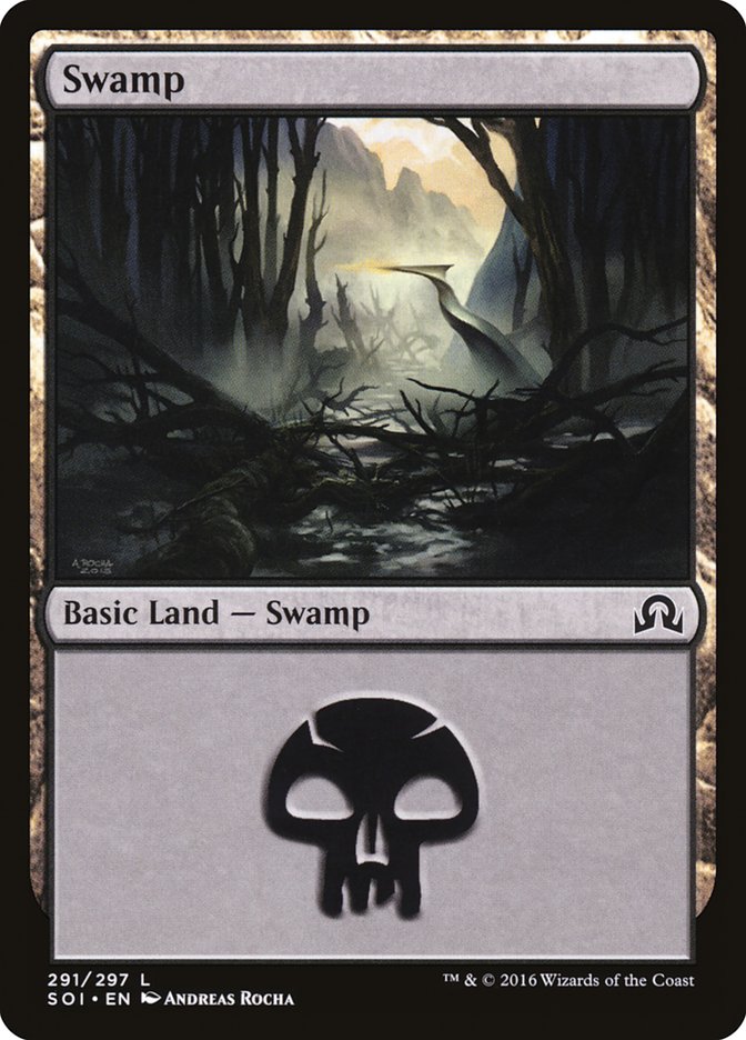 Swamp (291) [Shadows over Innistrad] | Dragon's Lair Comics and Fantasy Houston TX