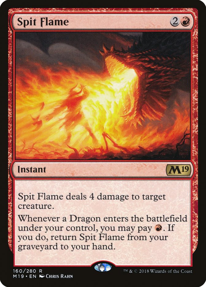 Spit Flame [Core Set 2019] | Dragon's Lair Comics and Fantasy Houston TX