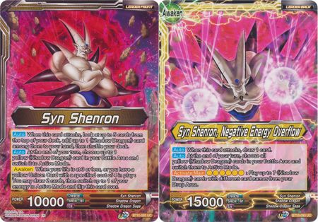 Syn Shenron // Syn Shenron, Negative Energy Overflow (BT10-093) [Rise of the Unison Warrior 2nd Edition] | Dragon's Lair Comics and Fantasy Houston TX