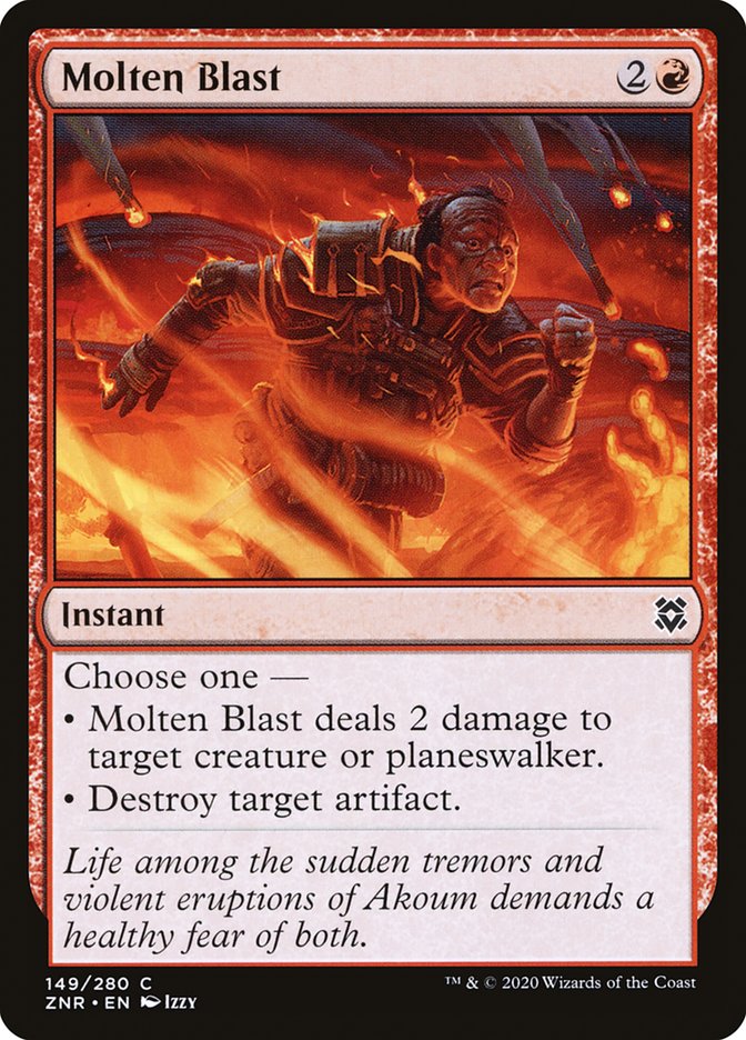 Molten Blast [Zendikar Rising] | Dragon's Lair Comics and Fantasy Houston TX