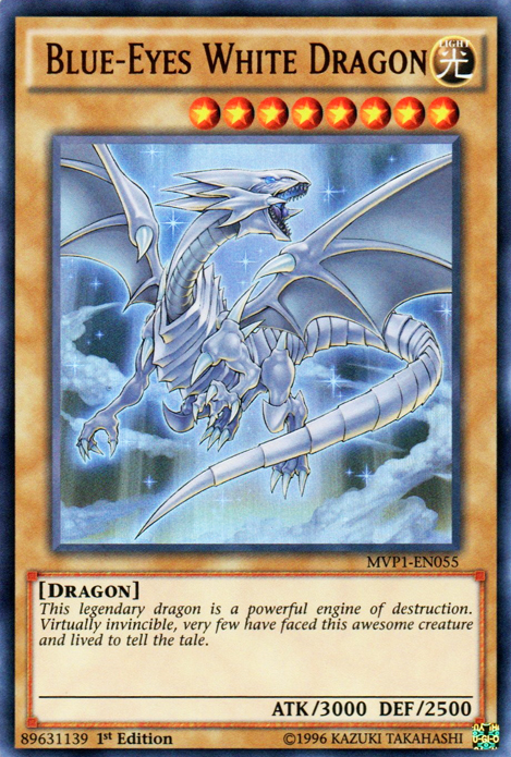 Blue-Eyes White Dragon [MVP1-EN055] Ultra Rare | Dragon's Lair Comics and Fantasy Houston TX