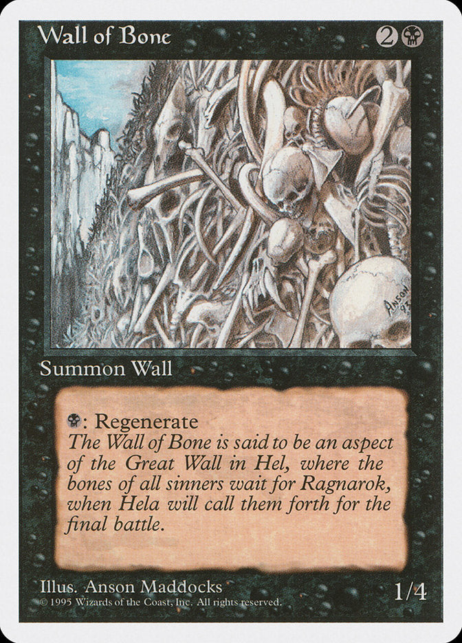 Wall of Bone [Fourth Edition] | Dragon's Lair Comics and Fantasy Houston TX