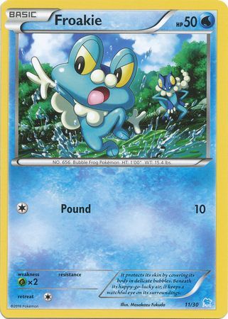 Froakie (11/30) [XY: Trainer Kit 3 - Suicune] | Dragon's Lair Comics and Fantasy Houston TX