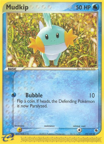 Mudkip (59/109) [EX: Ruby & Sapphire] | Dragon's Lair Comics and Fantasy Houston TX