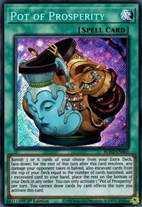 Pot of Prosperity [BLVO-EN065] Secret Rare | Dragon's Lair Comics and Fantasy Houston TX