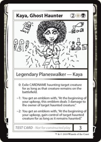 Kaya, Ghost Haunter (2021 Edition) [Mystery Booster Playtest Cards] | Dragon's Lair Comics and Fantasy Houston TX