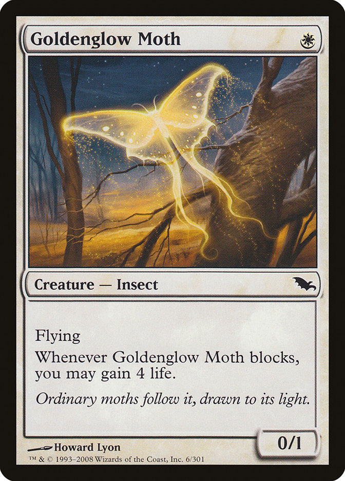 Goldenglow Moth [Shadowmoor] | Dragon's Lair Comics and Fantasy Houston TX