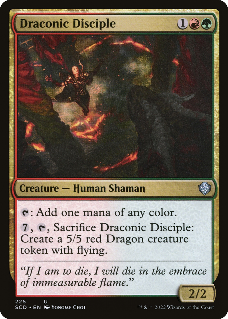 Draconic Disciple [Starter Commander Decks] | Dragon's Lair Comics and Fantasy Houston TX