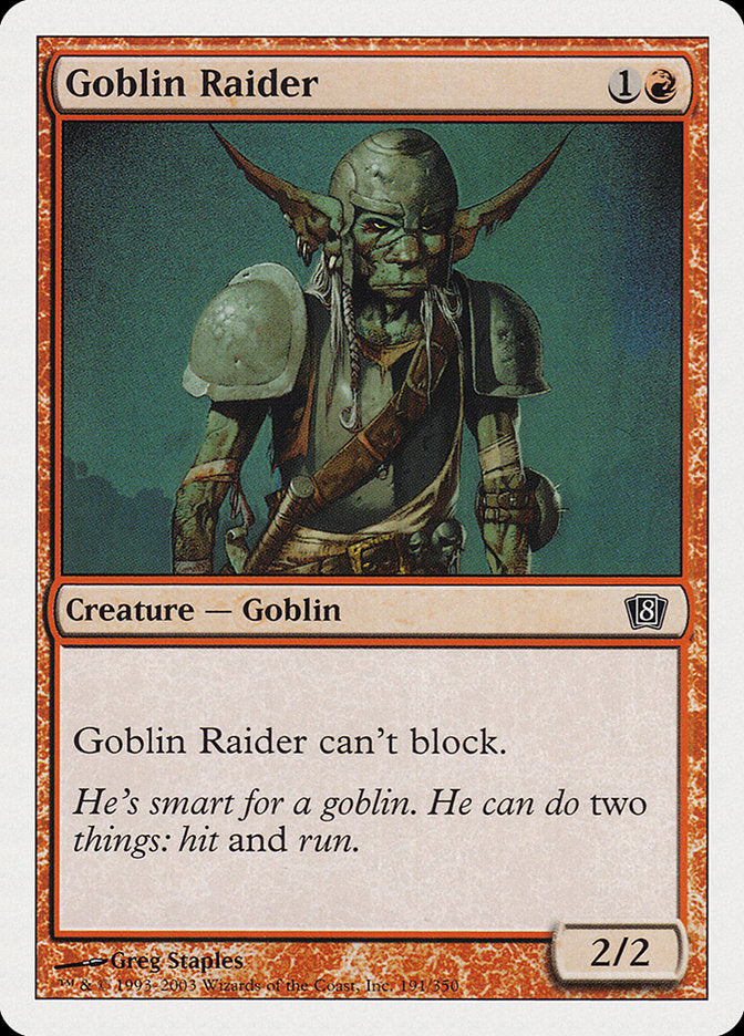 Goblin Raider [Eighth Edition] | Dragon's Lair Comics and Fantasy Houston TX