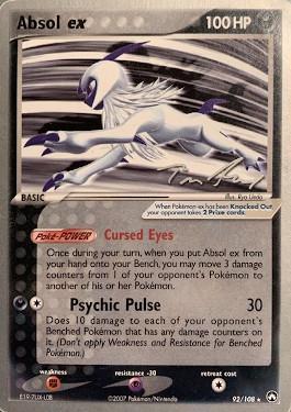 Absol ex (92/108) (Legendary Ascent - Tom Roos) [World Championships 2007] | Dragon's Lair Comics and Fantasy Houston TX