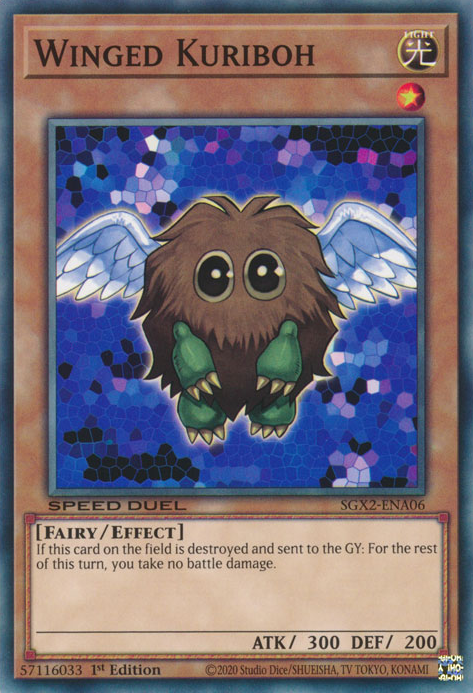 Winged Kuriboh [SGX2-ENA06] Common | Dragon's Lair Comics and Fantasy Houston TX