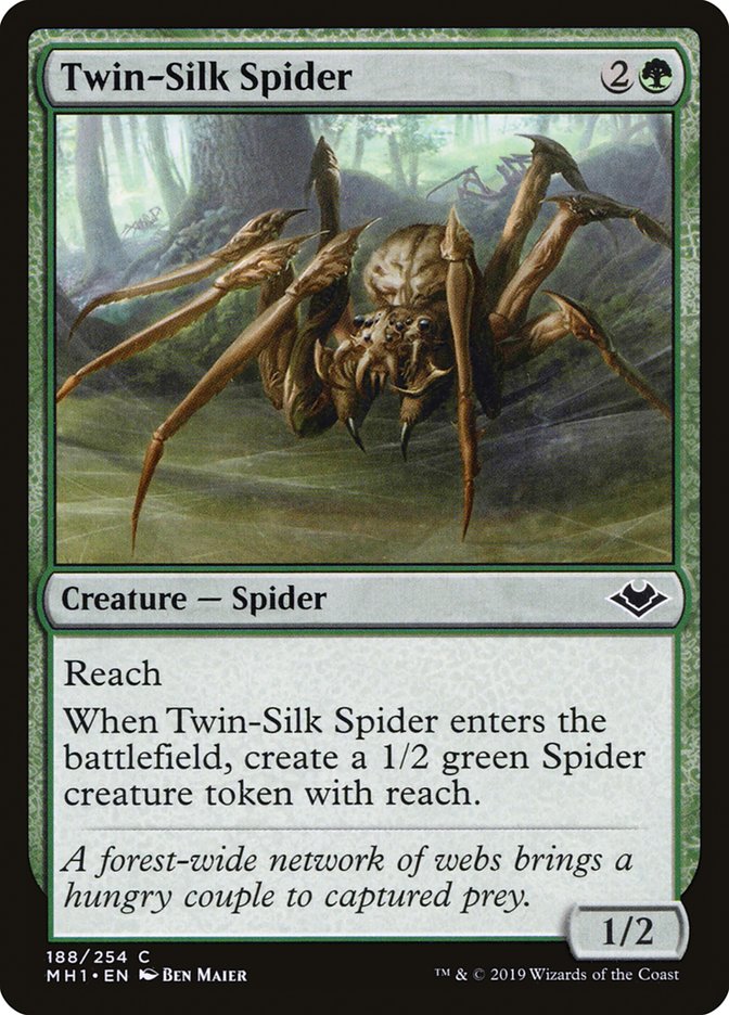 Twin-Silk Spider [Modern Horizons] | Dragon's Lair Comics and Fantasy Houston TX