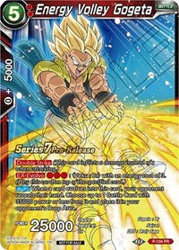 Energy Volley Gogeta (Alt Art) (P-134) [Assault of the Saiyans Prerelease Promos] | Dragon's Lair Comics and Fantasy Houston TX