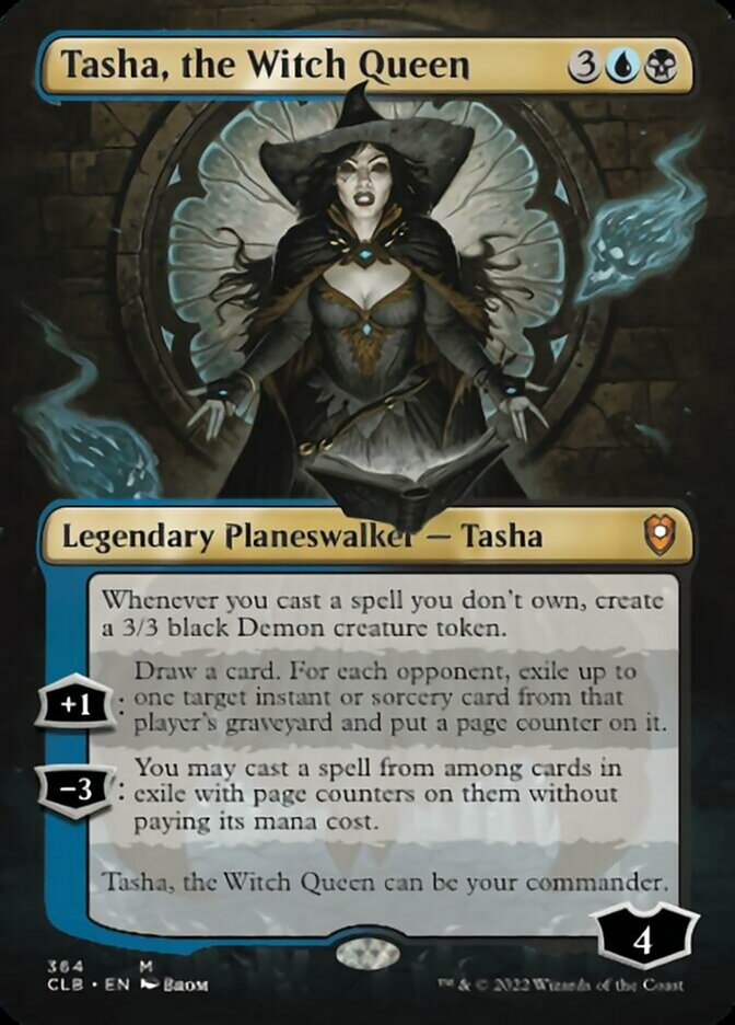 Tasha, the Witch Queen (Borderless) [Commander Legends: Battle for Baldur's Gate] | Dragon's Lair Comics and Fantasy Houston TX