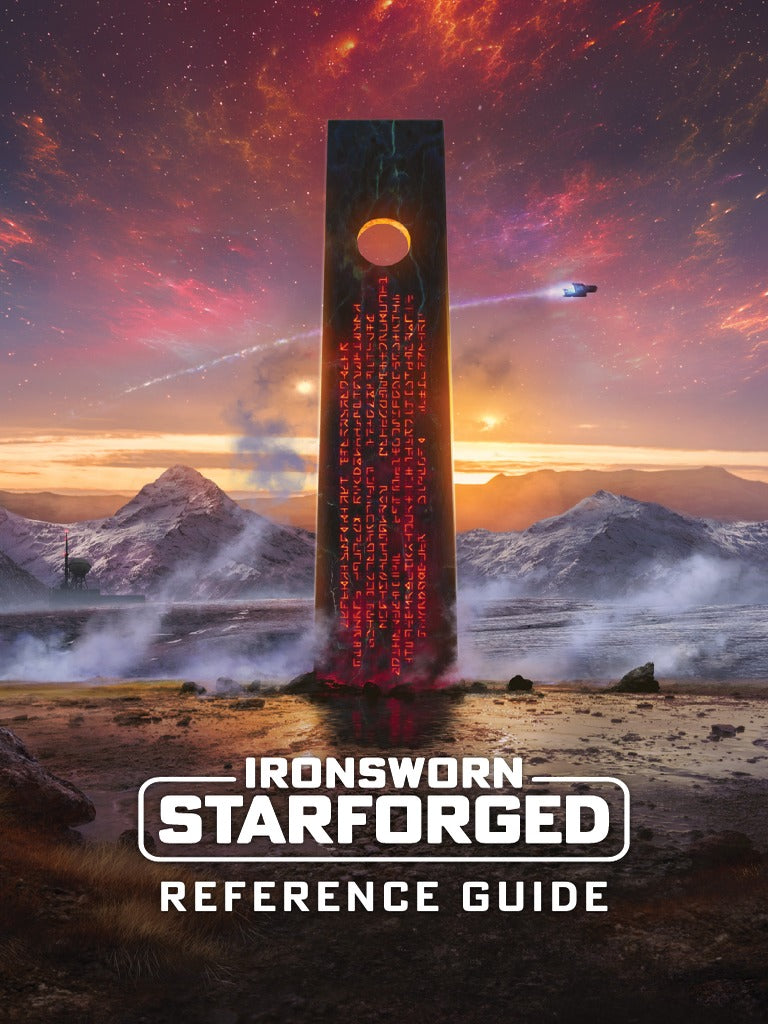 Ironsworn RPG: Starforged - Reference Guide | Dragon's Lair Comics and Fantasy Houston TX