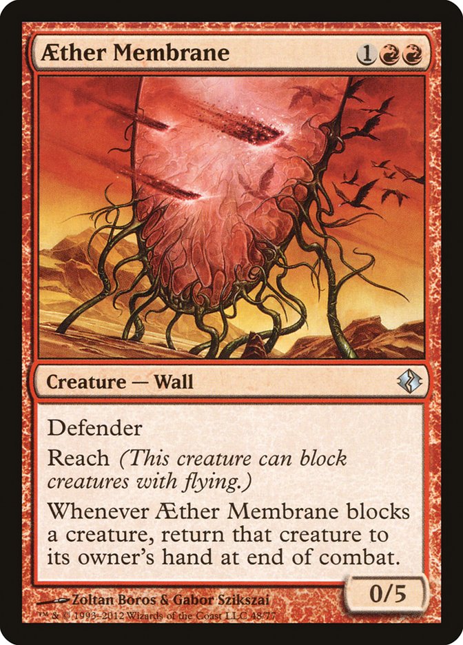 Aether Membrane [Duel Decks: Venser vs. Koth] | Dragon's Lair Comics and Fantasy Houston TX