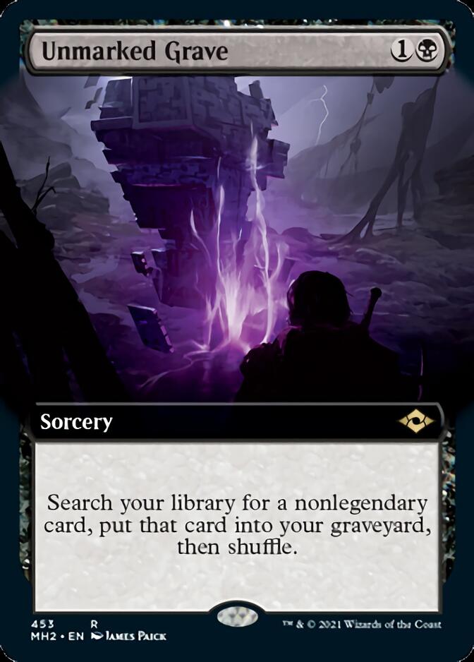 Unmarked Grave (Extended Art) [Modern Horizons 2] | Dragon's Lair Comics and Fantasy Houston TX