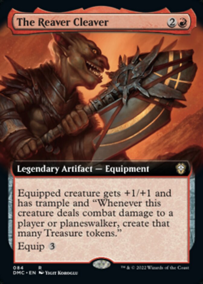 The Reaver Cleaver (Extended Art) [Dominaria United Commander] | Dragon's Lair Comics and Fantasy Houston TX