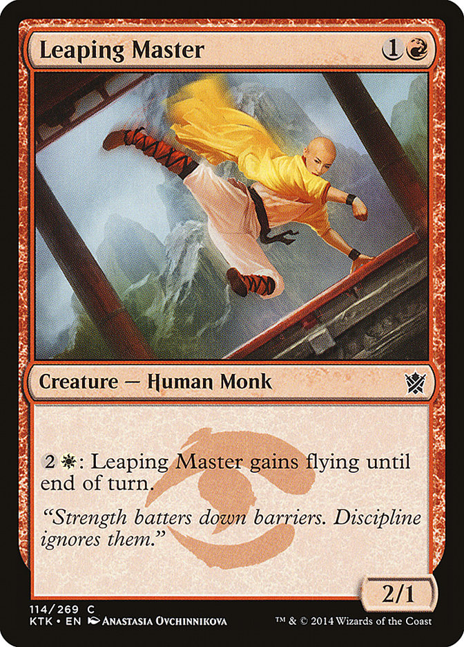 Leaping Master [Khans of Tarkir] | Dragon's Lair Comics and Fantasy Houston TX