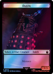 Dalek // Alien Salamander Double-Sided Token (Surge Foil) [Doctor Who Tokens] | Dragon's Lair Comics and Fantasy Houston TX