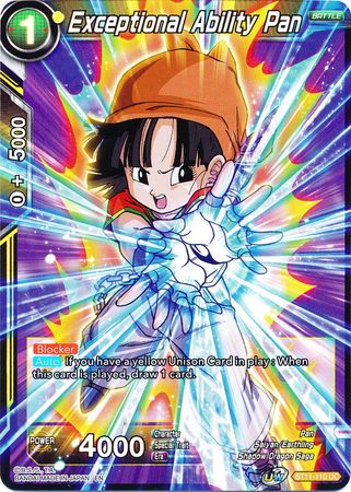 Exceptional Ability Pan (BT11-110) [Vermilion Bloodline 2nd Edition] | Dragon's Lair Comics and Fantasy Houston TX