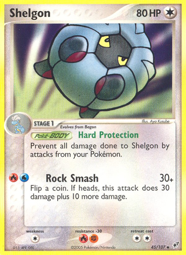 Shelgon (45/107) [EX: Deoxys] | Dragon's Lair Comics and Fantasy Houston TX