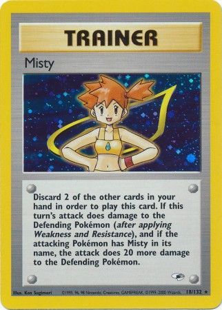 Misty (18/132) [Gym Heroes Unlimited] | Dragon's Lair Comics and Fantasy Houston TX